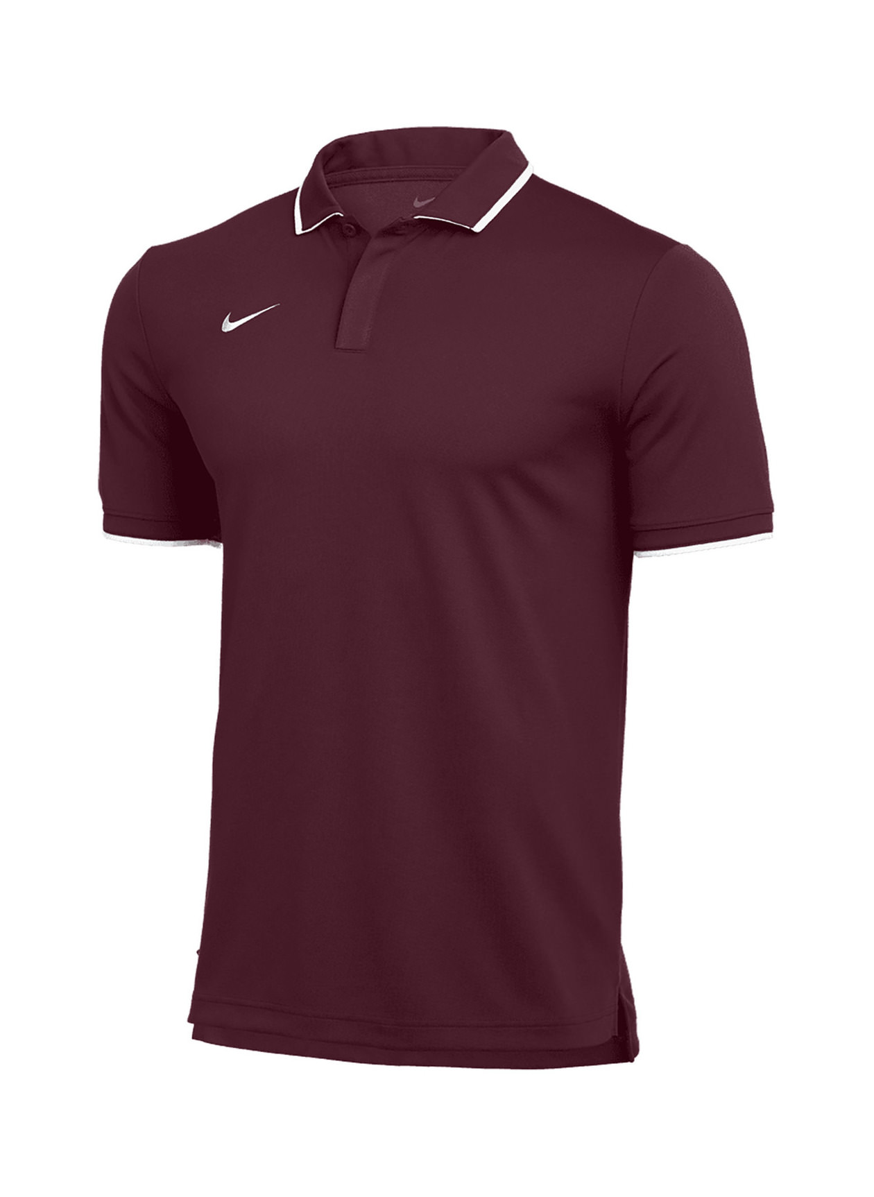 maroon dri fit polo