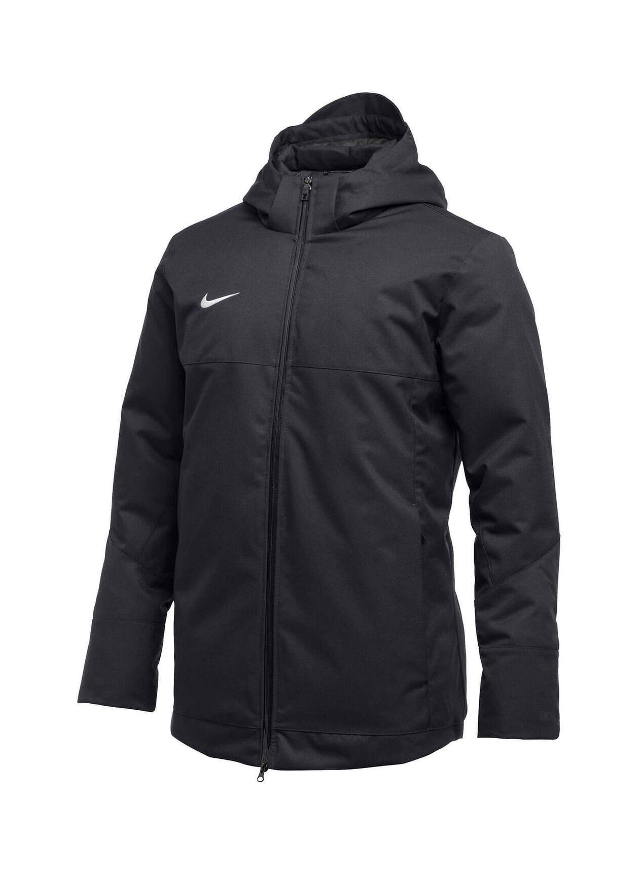 Custom Team Nike Men's Team Anthracite / White Down-Fill Parka