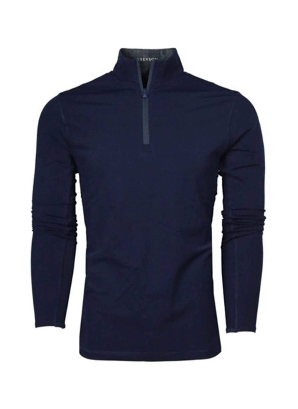 GREYSON グレイソン Tate 1/4 Zip Maltese Blue Greyson Golf Tate Mockneck Quarter Zip Pullover Maltese Blue
