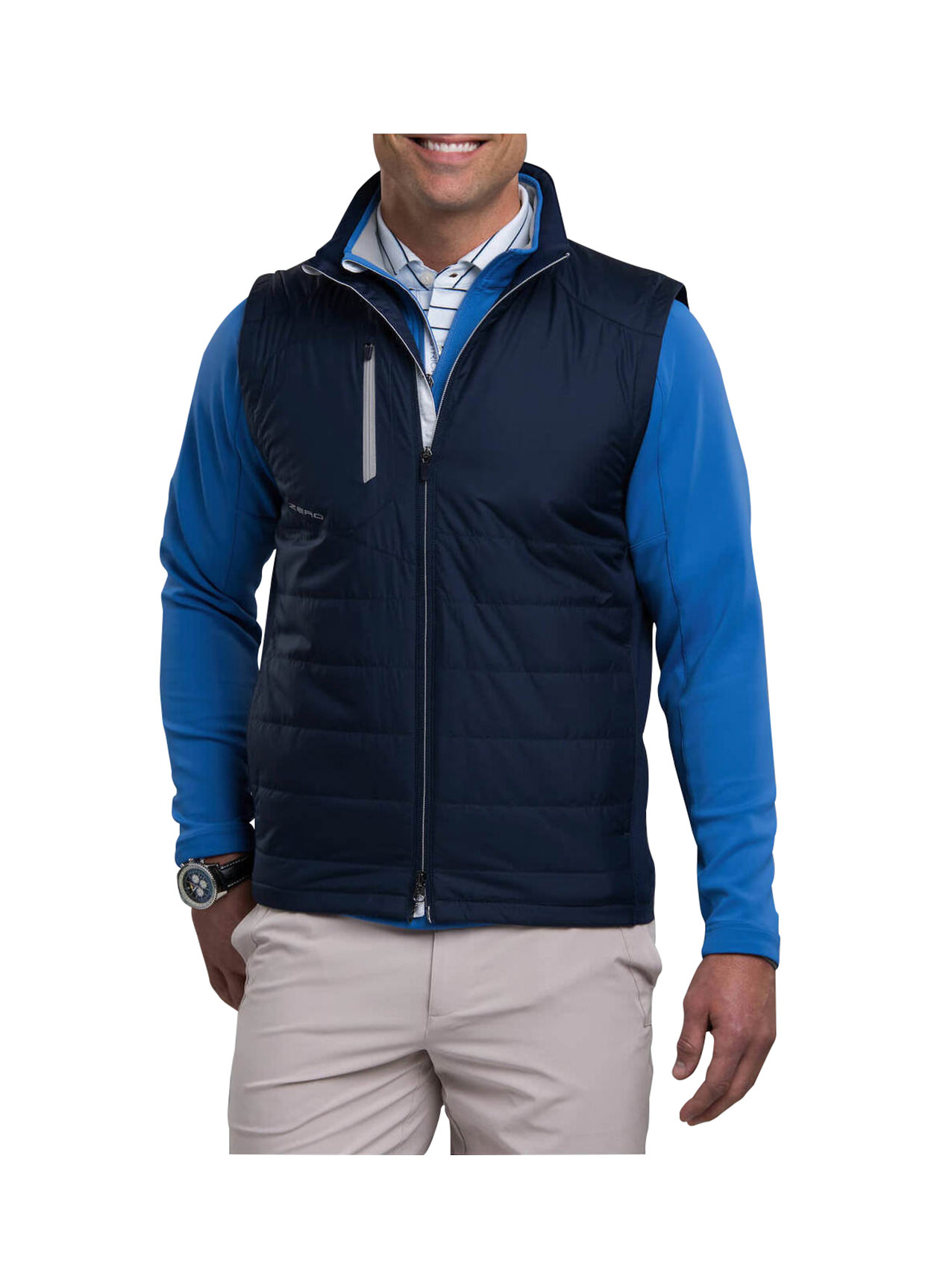 Zero Restriction Men's Navy Z625 Vest
