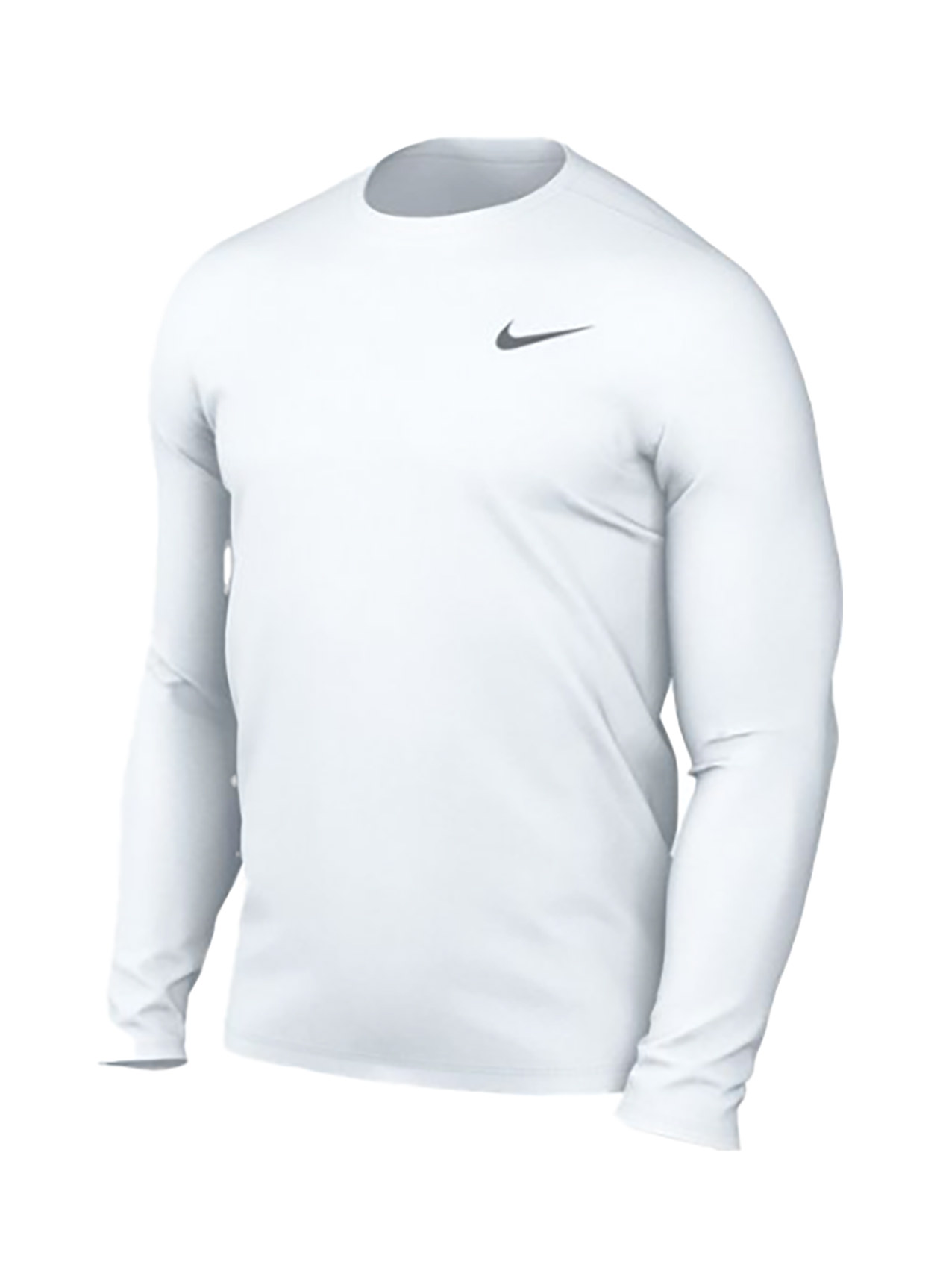 white long sleeve nike top